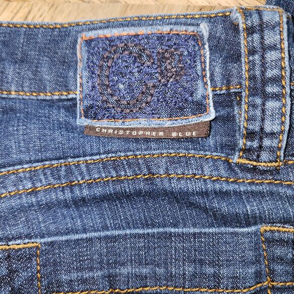 Christopher Blue Women's Straight Leg Jeans Sz 2 - Picture 4 of 8